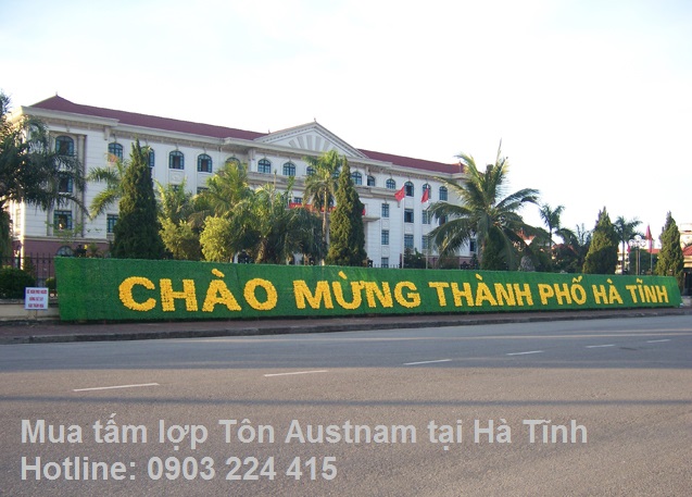 Đại lý tấm lợp tôn Austnam tại Hà Tĩnh